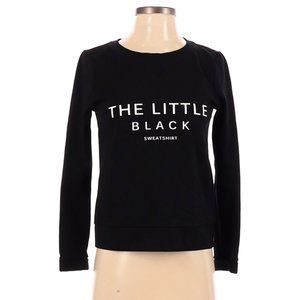 The Little Black Sweatshirt Black Sweater